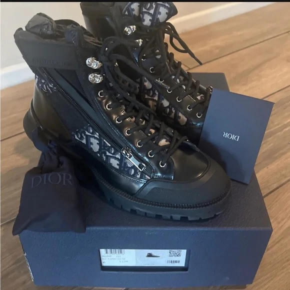 Dior | Shoes | Christian Dior Combat Boots Size 4 Or Size 859 Us 